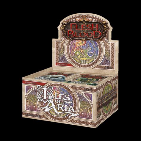 Flesh Blood Tcg Tales Of Aria Unlimited Booster Display Packs