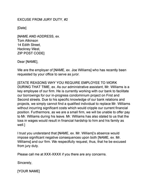 Fake Jury Duty Letter SaeedaRicco