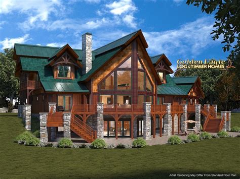 Golden Eagle Log And Timber Homes Plans And Pricing Plan Details