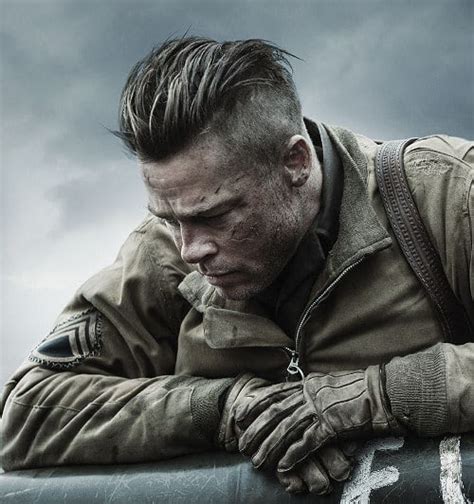 Between his haircuts in fury, fight club, inglourious basterds, and troy, here's all you need to know about brad pitt's hairstyles! Brad Pitt Hairstyle In Fury - Best Haircut 2020