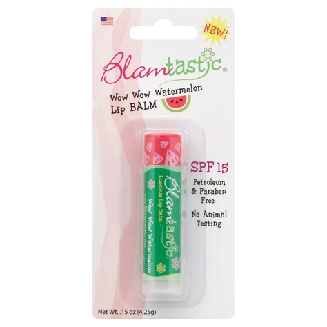 Blamtastic Wow Wow Watermelon Lip Balm Shop Lip Balm Treatments At H E B