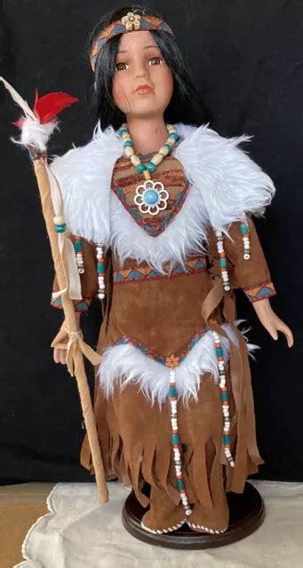 collections etc dyani native american porcelain doll 59 95 picclick