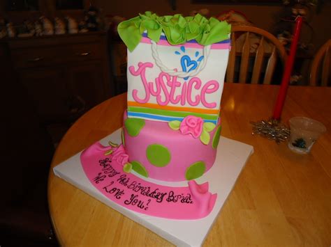 001 Justice Birthday Cake Decorating Community Cakes We Bake Birthday