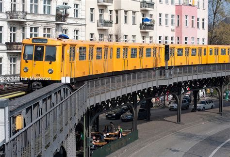 Berlin S Bahn Train On Elevated Track In Kreuzberg Iain Masterton