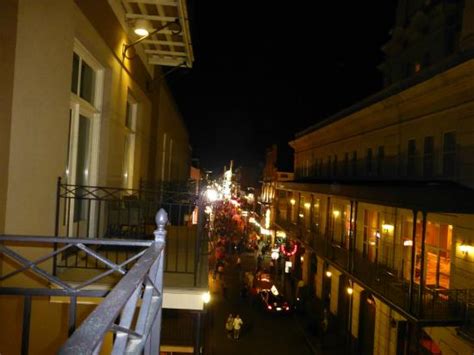 Our Balcony View Of Bourbon Street Picture Of Hyatt Centric French