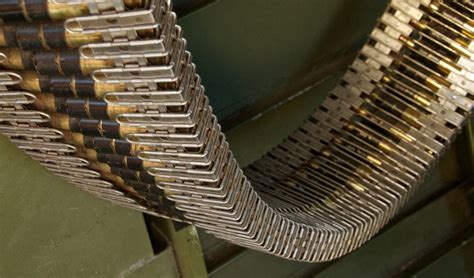 Flexible Feed Chute For A Browning M 2 50 Caliber Machine Flickr