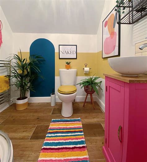 Home Tour A Colorful Delight Roomssolutions Retro Bathroom Decor