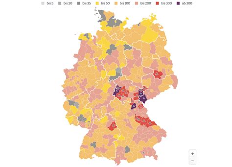 Coronavirus Neuinfektionen Deutschland Karte Süddeutsche Design