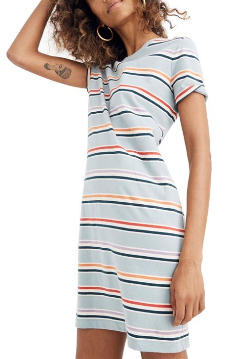 Madewell Stripe Tee Dress Nordstrom Striped Tee Dress Tee Dress