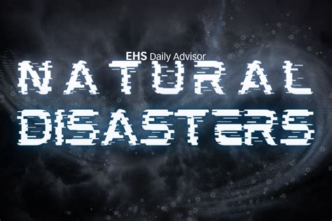 Infographic Natural Disasters EHS Daily Advisor