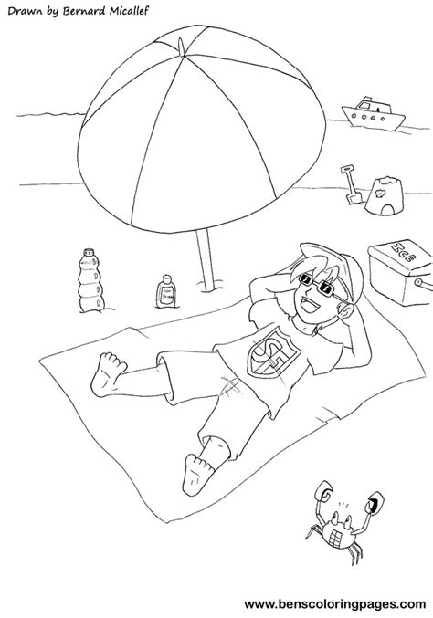 In some of the basics of boat and water safety. Sun Safety Coloring Pages Printable Sketch Coloring Page