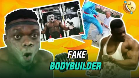 Fake Bodybuilding Roast Synthol Muscles And Dumbbell Exercises Fake