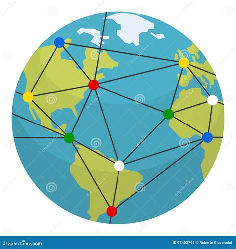 Worldwide Global Globalization World Map Business Vector