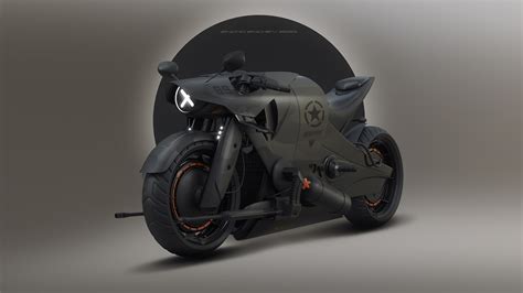 Artstation Motorcycle Concept 3