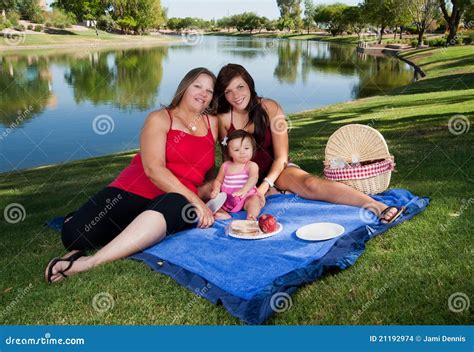 Picnic By The Lake Stock Images Image 21192974