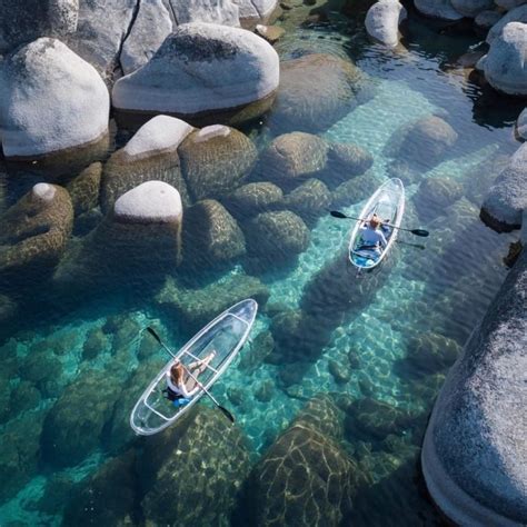 This Glass Kayak Tour Will Show You A Unique Side Of Northern California