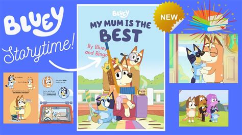 📚 Bluey My Mum Is The Best Brand New Storybook 👑 Youtube