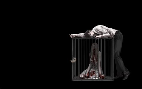 Dark Horror Mood Blood Sas Sorrow Anime Wallpaper 1440x900 29386 Wallpaperup