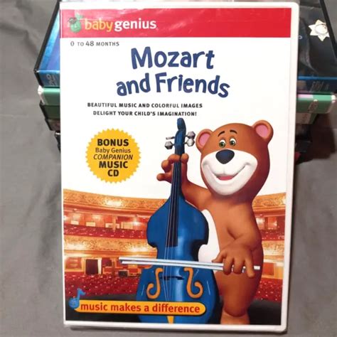 Baby Genius Mozart And Friends Dvd With Bonus Dvd With Bonus Companion