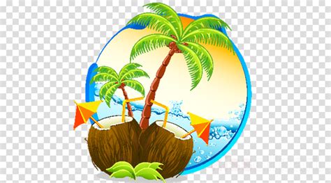 Download High Quality Hawaii Clipart Coconut Transparent Png Images