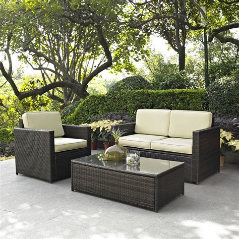 Buy trex outdoor furniture from trexfurniture.com! 3-Piece Outdoor Patio Furniture Set with Chair Loveseat ...