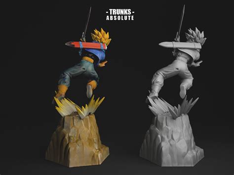 Trunks Ss Absolute 3d Model Cgtrader