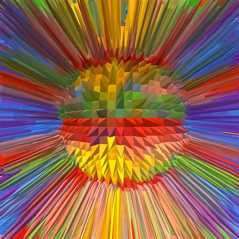 Diamond Energy Flower Flow Spectrum Reiki Healing Graphic Colorful