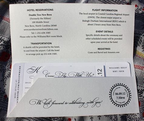 Zazzle can help you find the best plane ticket invitations in a snap with our variety of options. Plane Ticket Wedding Invitation Template Luxury Plane ...