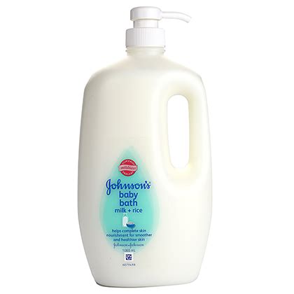 Baby powder entered the market and its success established the company?s heritage baby business. JOHNSON'S® baby bath milk + rice | JOHNSON'S® Baby