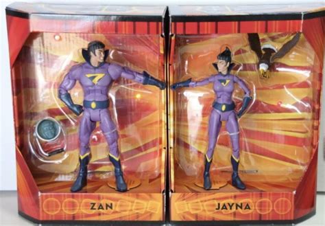 dc universe classics wonder twins zan jayna gleek figure sdcc 2009 for sale online ebay