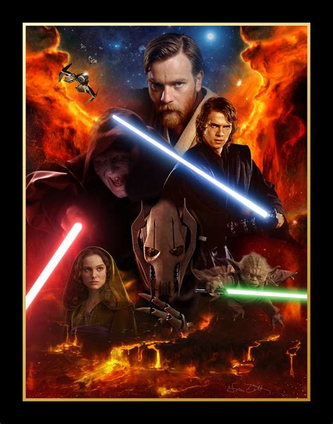 Ezzel a résszel a végéhez ér a galaxis legnépszerűbb filmeposza. Star Wars Fan Posters - Prequel Trilogy | Reggie's Take.com