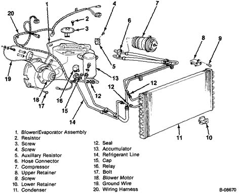 Qanda 1990 Chevy Suburban Blower Motor Circuit And Wiring Diagrams