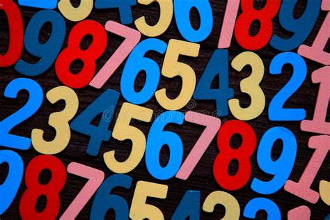 Background Of Numbers From Zero To Nine Background With Numbers