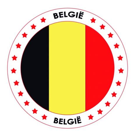 De gebruikte kleuren in de vlag zijn rood, geel, zwart. 50x Bierviltjes Belgie thema print - Onderzetters ...