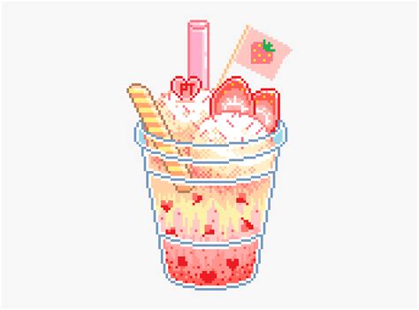 Kawaii Pixel Food Art Hd Png Download Transparent Png Image Pngitem