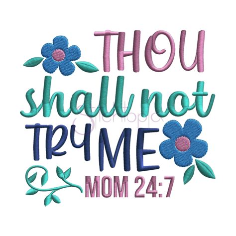 Thou Shall Not 6 Sizes Products Swak Embroidery Stitchtopia Embroidery Designs Machine