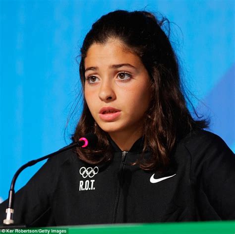 Syrian Refugee Yusra Mardini Wins Her Swimming Heat At Rio Olympics Daily Mail Online