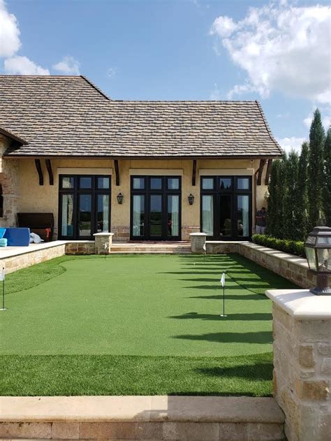 We specialize in a variety of home types and structures including: Backyard Putting Green - Contemporary - Landscape - Austin ...