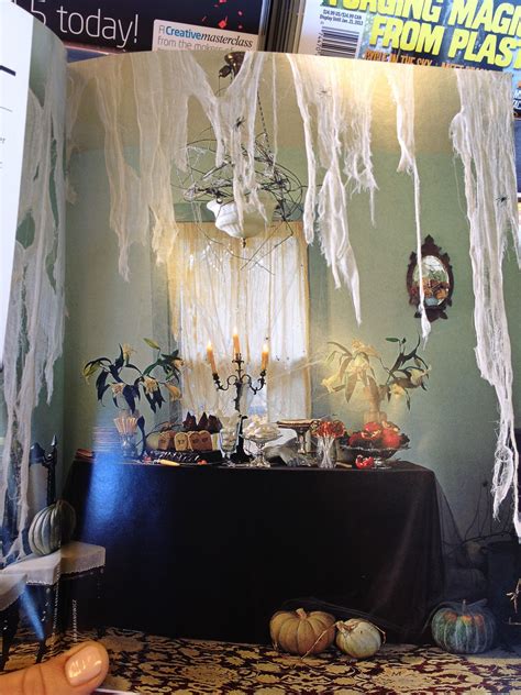 Halloween Decoration Using Cheesecloth From Martha Stewarts Halloween