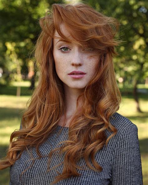 Alina Kovalenko Beautiful Redhead Red Hair Redheads
