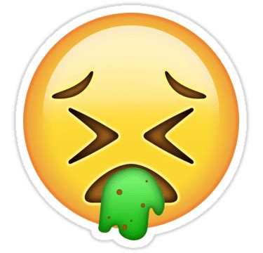 Sick Emoji Transparent PNG StickPNG