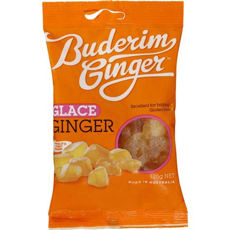 Buderim Ginger Glace 125g Woolworths