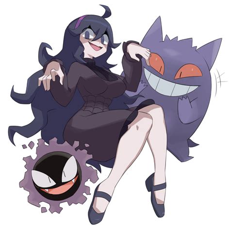 Hex Maniac Gengar And Gastly Pokemon And More Drawn By Flowers