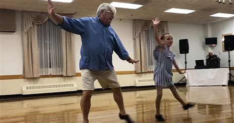 Grandpa And Grandbabe Tap Dancing Duo Has Everyone Cheering