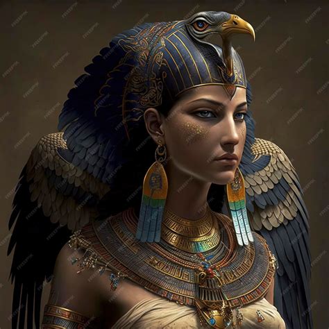 Premium Photo Ancient Egyptian Goddess Of Fertility And Motherhood