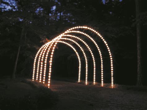 Commercial Lighted Arches For Drive Thru Parks And City Streets