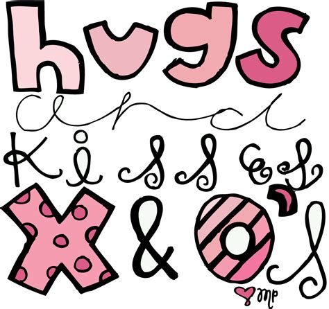 Hugs And Kisses Clip Art