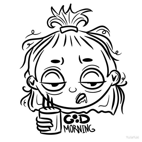 Good Morning Drawing Free Download On Clipartmag