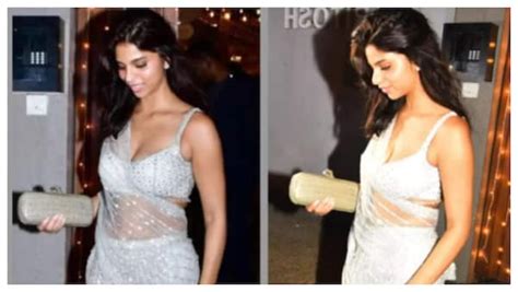 Suhana Khan Defines Beauty In White At Alanna Pandays Sangeet Ceremony Pictures Inside