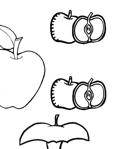 Apples Coloring Pages Learn To Coloring